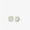 Michael Kors STERLING SILVER PAVÉ HALO STUD EARRINGS -Fashion Comprehensive MKC1405BJ 0040 1