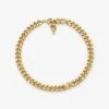 Michael Kors 14K GOLD-PLATED BRASS PAVÉ LOGO CURB LINK NECKLACE 2 Michael Kors 14K GOLD-PLATED BRASS PAVÉ LOGO CURB LINK NECKLACE -Fashion Comprehensive MKJ7835 0710 1