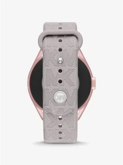 MICHAEL KORS ACCESS GEN 5E MKGO PINK-TONE AND LOGO RUBBER SMARTWATCH 11 MICHAEL KORS ACCESS GEN 5E MKGO PINK-TONE AND LOGO RUBBER SMARTWATCH -Fashion Comprehensive MKT5117V 0020 3
