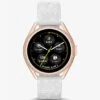 MICHAEL KORS ACCESS GEN 5E MKGO ROSE GOLD-TONE AND LOGO RUBBER SMARTWATCH -Fashion Comprehensive MKT5141V 0100 1