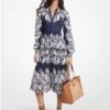 Michael Kors PALM EYELET COTTON CAFTAN -Fashion Comprehensive MU2814D6GX 6840 1