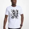 Michael Kors GRAPHIC LOGO COTTON T-SHIRT -Fashion Comprehensive OS351GOFV4 0100 1