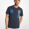 Michael Kors GRAPHIC LOGO COTTON T-SHIRT -Fashion Comprehensive OS351GRFV4 0436 1