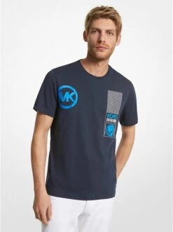 Michael Kors GRAPHIC LOGO COTTON T-SHIRT