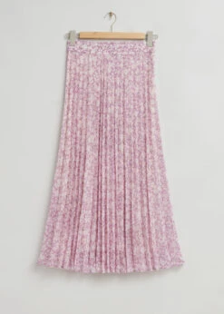 Other Stories A-LINE MIDI PLISSÉ SKIRT -Fashion Comprehensive app005prod 163