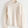 Other Stories ASYMMETRIC RIB KNIT SWEATER 2 Other Stories ASYMMETRIC RIB KNIT SWEATER -Fashion Comprehensive app005prod 257