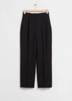 Other Stories TAILORED STRAIGHT WIDE-LEG TROUSERS 8 Other Stories TAILORED STRAIGHT WIDE-LEG TROUSERS -Fashion Comprehensive app005prod 302