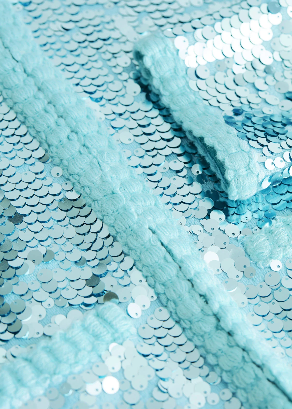 Other Stories KNITTED SEQUIN EMBELLISHED JACKET 7 Other Stories KNITTED SEQUIN EMBELLISHED JACKET - Image 5