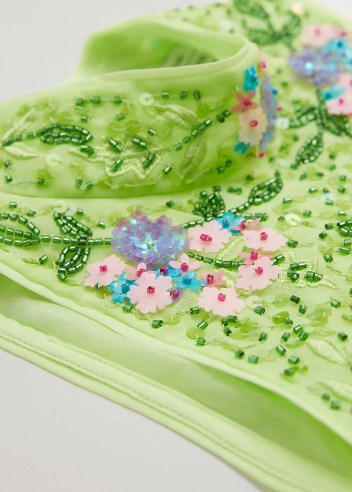 Other Stories SEQUIN EMBELLISHED CROP TOP 7 Other Stories SEQUIN EMBELLISHED CROP TOP - Image 5