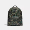 Coach CHARTER BACKPACK WITH CAMO PRINT