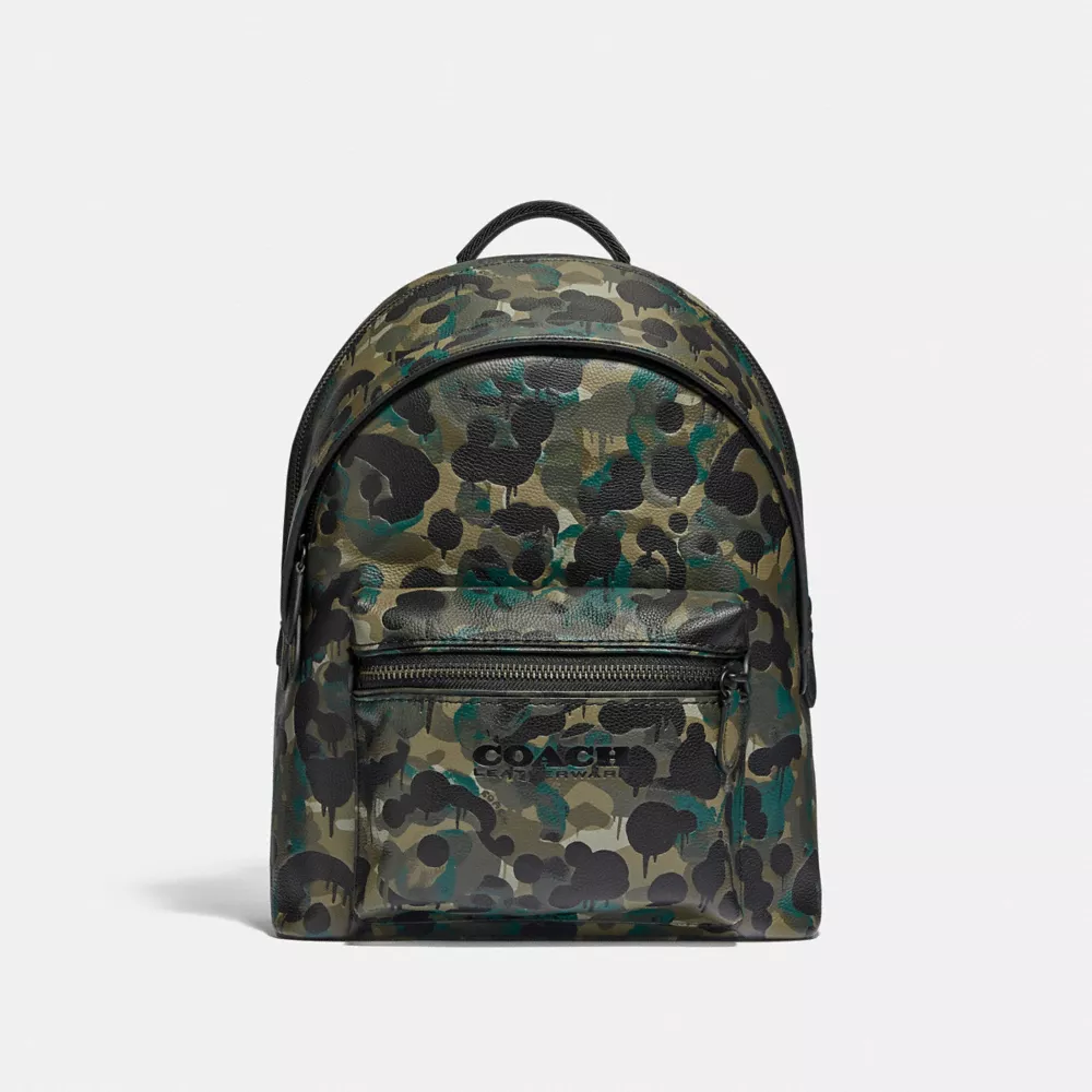 Coach CHARTER BACKPACK WITH CAMO PRINT 2 Coach CHARTER BACKPACK WITH CAMO PRINT