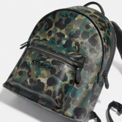 Coach CHARTER BACKPACK WITH CAMO PRINT 12 Coach CHARTER BACKPACK WITH CAMO PRINT -Fashion Comprehensive c5304 mwszo a99