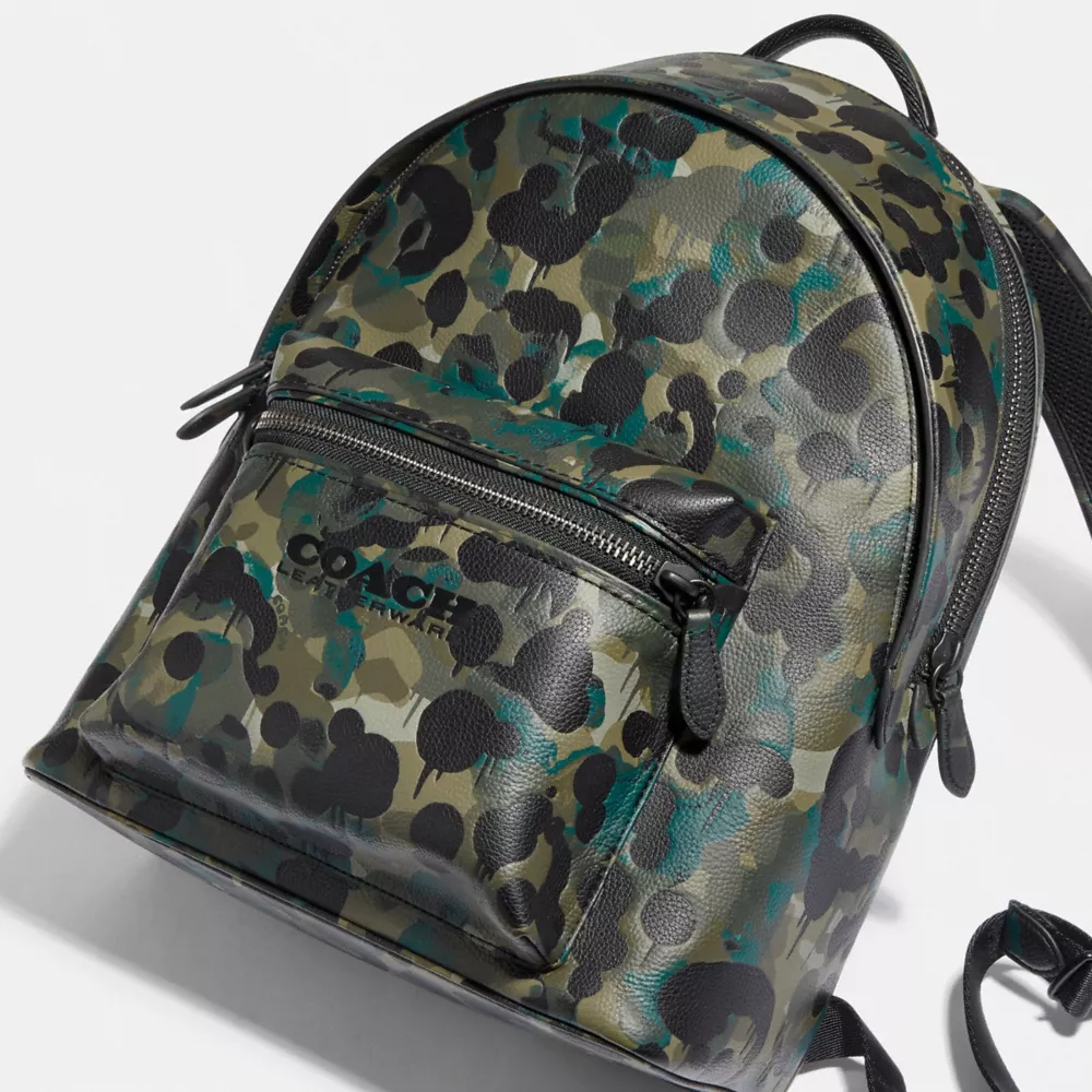 Coach CHARTER BACKPACK WITH CAMO PRINT 7 Coach CHARTER BACKPACK WITH CAMO PRINT - Image 6