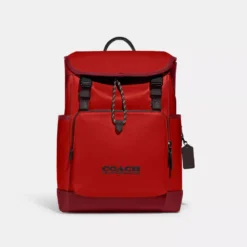 Coach LEAGUE FLAP BACKPACK IN COLORBLOCK