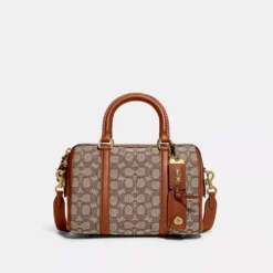 Coach RUBY SATCHEL 25 IN SIGNATURE TEXTILE JACQUARD