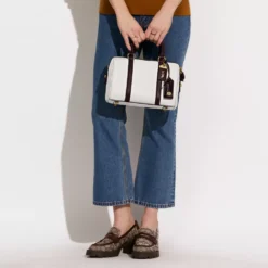 Coach RUBY SATCHEL 25 IN COLORBLOCK -Fashion Comprehensive c8530 b4cah a92