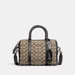 Coach RUBY SATCHEL 25 IN SIGNATURE TEXTILE JACQUARD