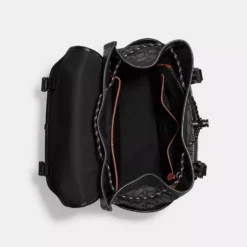 Coach LEAGUE FLAP BACKPACK IN SIGNATURE JACQUARD -Fashion Comprehensive cc071 mi5 a8