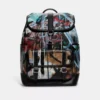COACH X MINT + SERF CARRIAGE BACKPACK -Fashion Comprehensive cd676 lpp a0