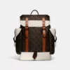 Coach HITCH BACKPACK WITH HORSE AND CARRIAGE PRINT -Fashion Comprehensive ce473 tx0 a0