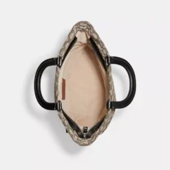 Coach ROWE FOLDOVER TOTE IN SIGNATURE TEXTILE JACQUARD 9 Coach ROWE FOLDOVER TOTE IN SIGNATURE TEXTILE JACQUARD -Fashion Comprehensive ce479 uw5 a8