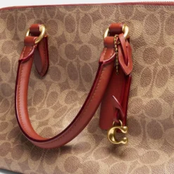 Coach CARA SATCHEL IN SIGNATURE CANVAS -Fashion Comprehensive ce742 b4nq4 a99