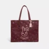 Coach LUNAR NEW YEAR TOTE 42 WITH RABBIT IN 100 PERCENT RECYCLED CANVAS -Fashion Comprehensive cf926 b4mzi a0
