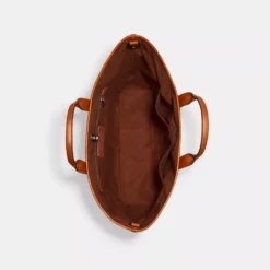 Coach TOBY TURNLOCK TOTE IN SIGNATURE TEXTILE JACQUARD WITH VARSITY PATCHES -Fashion Comprehensive cg206 txt a8