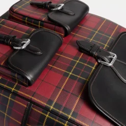 Coach FRANKIE BACKPACK WITH PLAID PRINT 11 Coach FRANKIE BACKPACK WITH PLAID PRINT -Fashion Comprehensive cg207 mvv a99