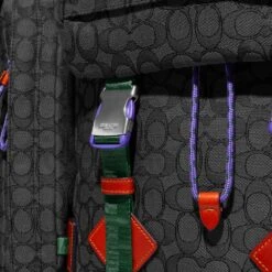 Coach UTILITY BACKPACK IN SIGNATURE JACQUARD -Fashion Comprehensive ch759 chr a99